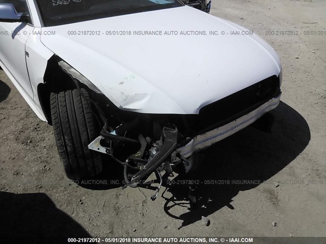 WAUVVAFRXCA032789 - 2012 AUDI S5 PRESTIGE WHITE photo 6