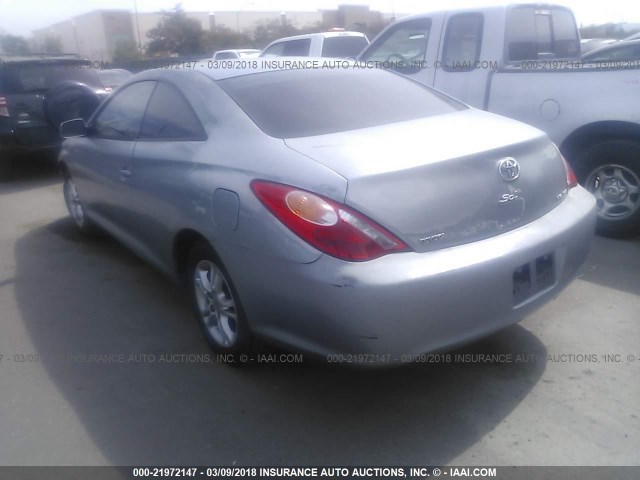 4T1CA38PX5U056908 - 2005 TOYOTA CAMRY SOLARA SE/SLE ლურჯი ფოტო 3