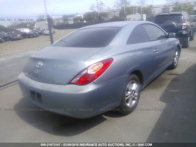 4T1CA38PX5U056908 - 2005 TOYOTA CAMRY SOLARA SE/SLE ლურჯი ფოტო 4