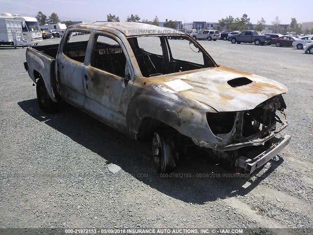 5TEJU62N98Z556128 - 2008 TOYOTA TACOMA DOUBLE CAB PRERUNNER BROWN photo 1