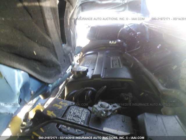 KL1TD66627B766902 - 2007 CHEVROLET AVEO LS BLUE photo 10