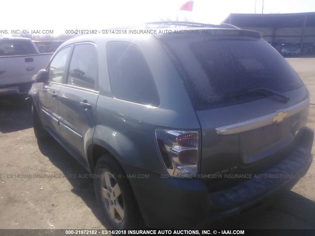 2CNDL13F456136253 - 2005 CHEVROLET EQUINOX LS GRAY photo 3