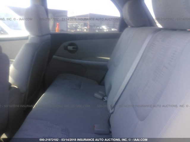 2CNDL13F456136253 - 2005 CHEVROLET EQUINOX LS GRAY photo 8