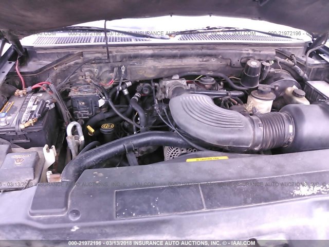 1FMPU18L6YLB00617 - 2000 FORD EXPEDITION EDDIE BAUER BLACK photo 10