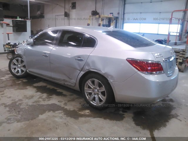 1G4GD5E35CF120683 - 2012 BUICK LACROSSE PREMIUM SILVER photo 3