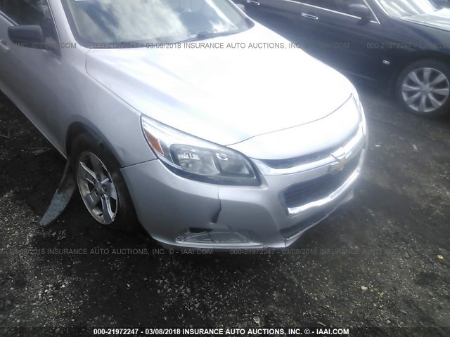 1G11A5SL8EF274808 - 2014 CHEVROLET MALIBU LS 银色 照片 6