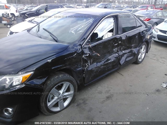 4T1BF1FK7EU393335 - 2014 TOYOTA CAMRY L/SE/LE/XLE 黑色 照片 6