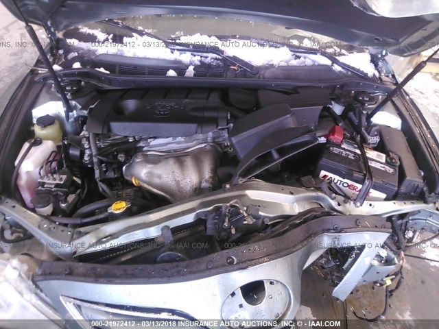 4T1BF3EK8BU674780 - 2011 TOYOTA CAMRY SE/LE/XLE 绿色 照片 10