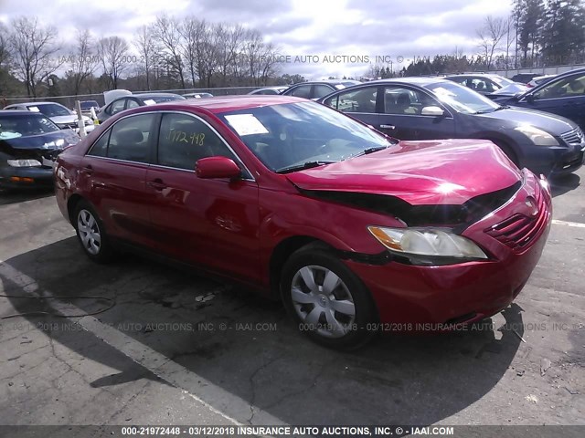 4T1BE46K99U338234 - 2009 TOYOTA CAMRY SE/LE/XLE 红色 照片 1