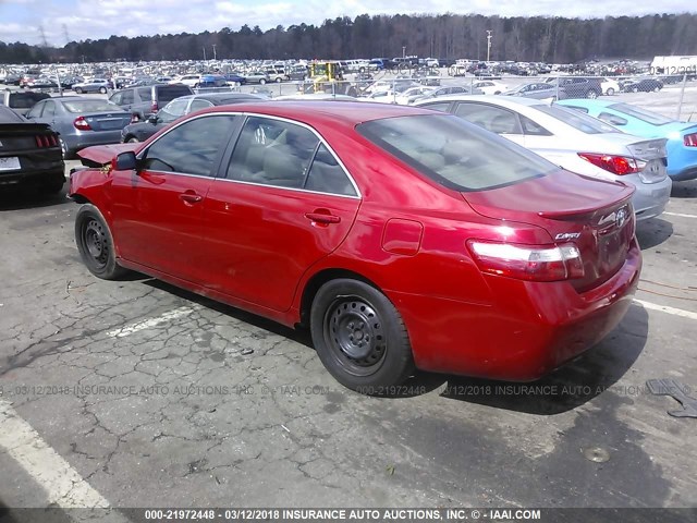4T1BE46K99U338234 - 2009 TOYOTA CAMRY SE/LE/XLE 红色 照片 3