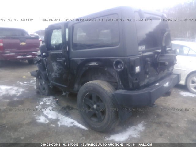 1C4AJWAG6FL771103 - 2015 JEEP WRANGLER SPORT 黑色 照片 3