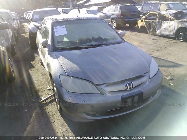 JHMES96694S009806 - 2004 HONDA CIVIC HYBRID GOLD photo 1