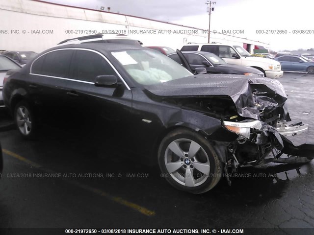 WBANF73547CU26803 - 2007 BMW 530 XI Noir photo 1