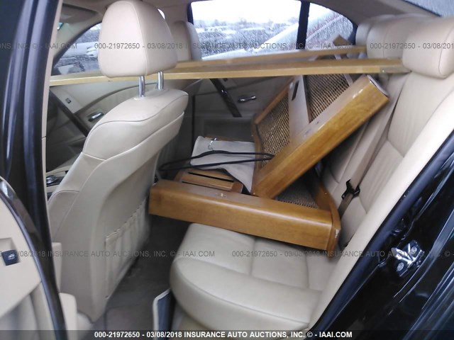 WBANF73547CU26803 - 2007 BMW 530 XI Noir photo 8