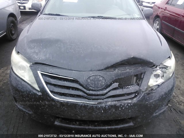 4T1BF3EKXBU133374 - 2011 TOYOTA CAMRY SE/LE/XLE Черный фото 6