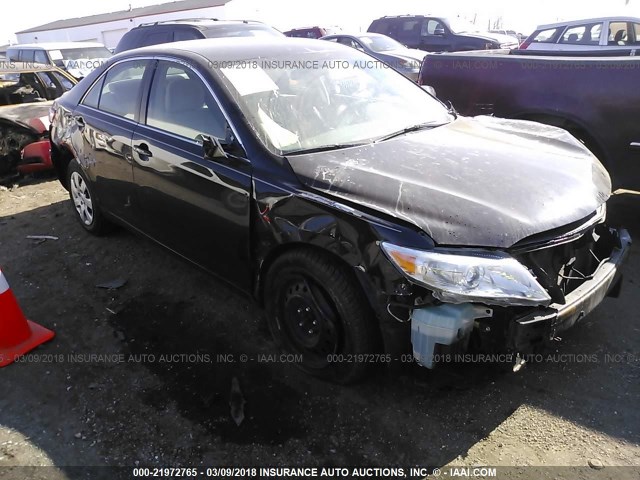 4T1BF3EK9AU508301 - 2010 TOYOTA CAMRY SE/LE/XLE BLACK photo 1