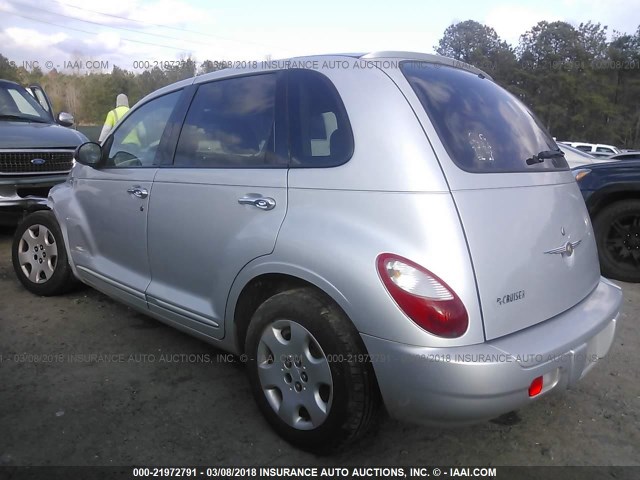 3A4FY58B37T574461 - 2007 CHRYSLER PT CRUISER TOURING SILVER photo 3