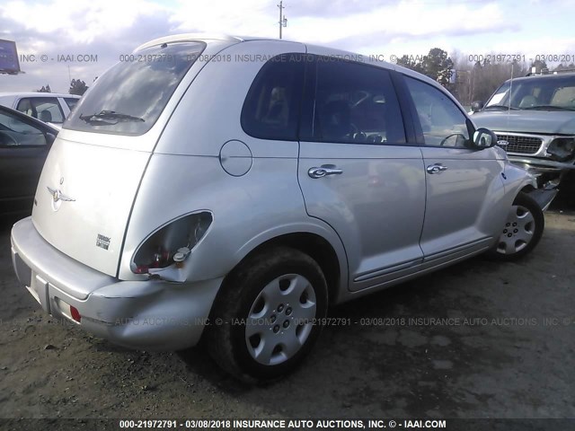 3A4FY58B37T574461 - 2007 CHRYSLER PT CRUISER TOURING SILVER photo 4