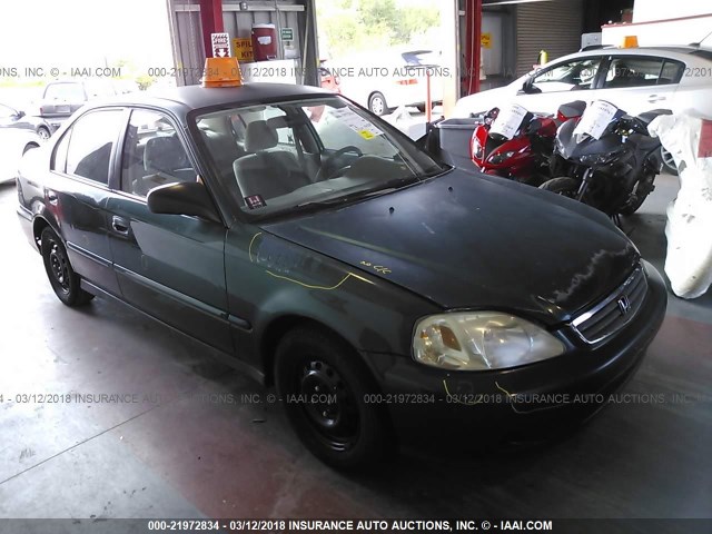 2HGEJ6610YH532461 - 2000 HONDA CIVIC SE GREEN photo 1