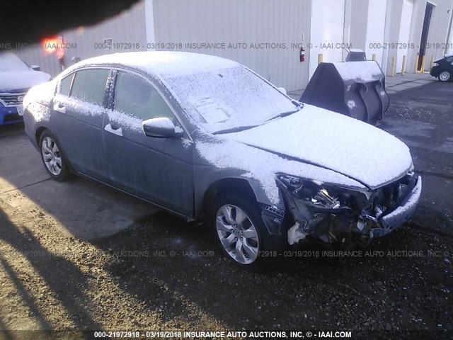 1HGCP368X8A071639 - 2008 HONDA ACCORD EXL GRAY photo 1