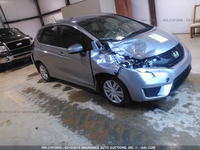 3HGGK5G51HM701132 - 2017 HONDA FIT LX SILVER photo 1