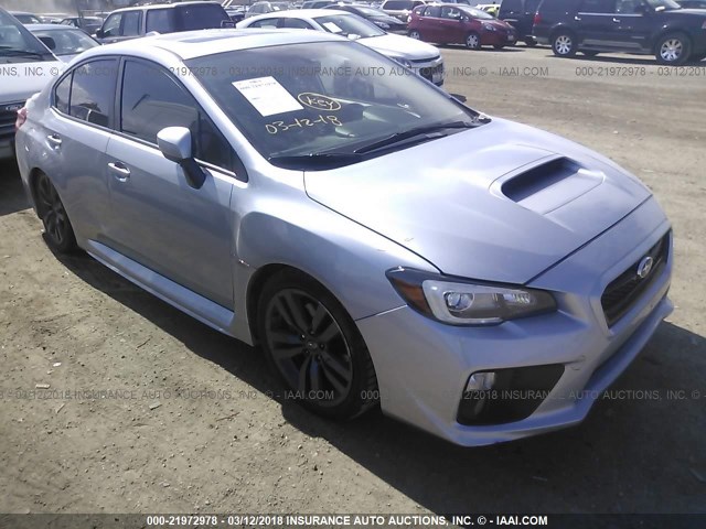 JF1VA1J68H8802133 - 2017 SUBARU WRX LIMITED SILVER photo 1