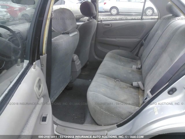 1NXBR12E11Z556417 - 2001 TOYOTA COROLLA CE/LE/S GRAY photo 8