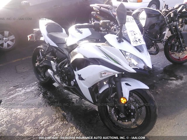 JKAEXEJ17HDA01105 - 2017 KAWASAKI EX650 J თეთრი ფოტო 1