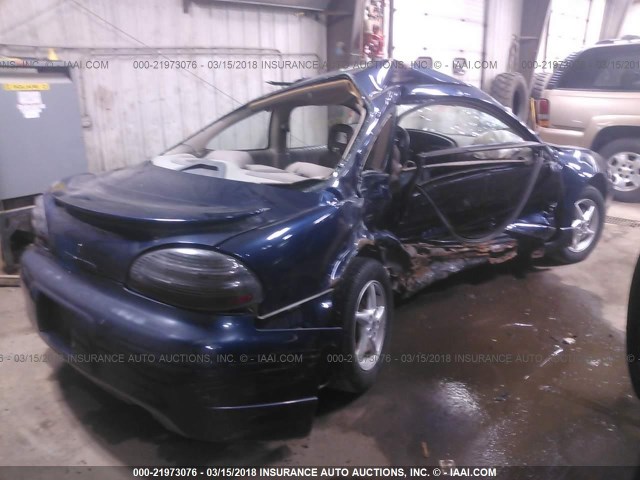 1G2WP12K0YF308440 - 2000 PONTIAC GRAND PRIX GT BLUE photo 4