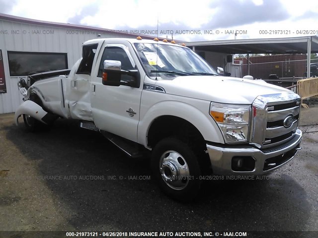 1FT8W3DT9GED44995 - 2016 FORD F350 SUPER DUTY WHITE photo 1