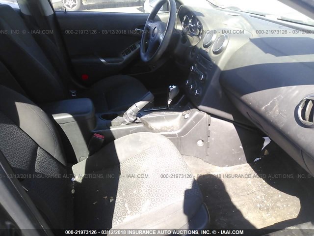 1G2ZG58B674121614 - 2007 PONTIAC G6 SE GRAY photo 5