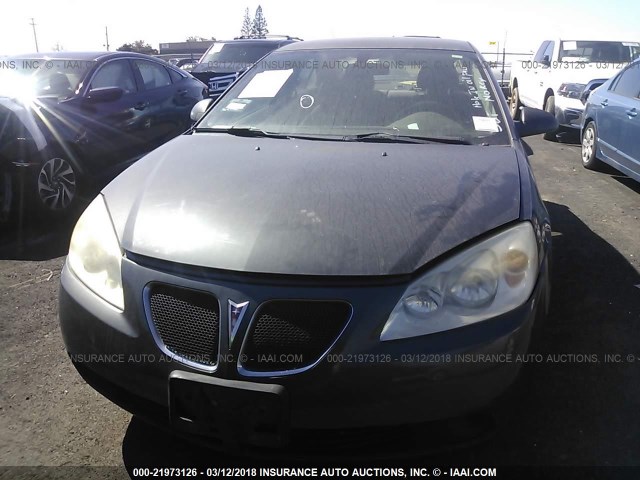 1G2ZG58B674121614 - 2007 PONTIAC G6 SE GRAY photo 6