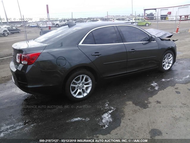 1G11C5SL0FF183432 - 2015 CHEVROLET MALIBU 1LT 灰色 照片 4