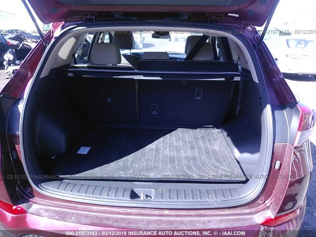 KM8J33A47HU391064 - 2017 HYUNDAI TUCSON LIMITED/SPORT AND ECO/SE MAROON photo 8