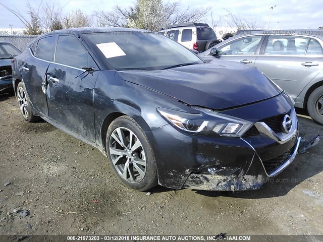 1N4AA6AP6HC367906 - 2017 NISSAN MAXIMA 3.5S/SV/SL/SR/PLAT GRAY photo 1