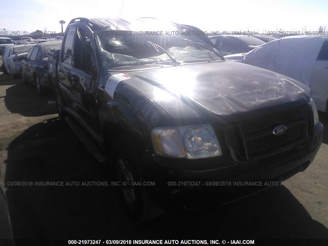 1FMZU67K84UA77778 - 2004 FORD EXPLORER SPORT TR  BLACK photo 1