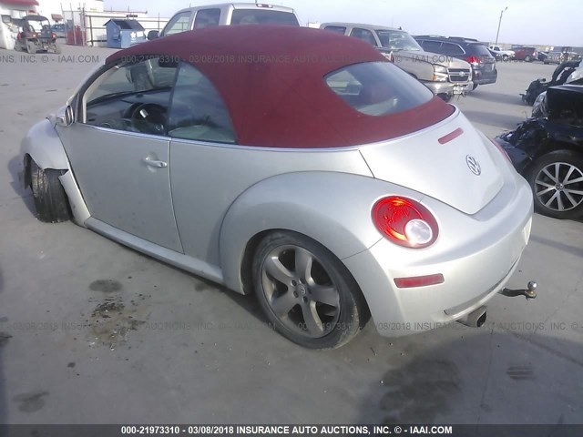 3VWSF31Y89M410582 - 2009 VOLKSWAGEN NEW BEETLE BLUSH EDITION SILVER photo 3