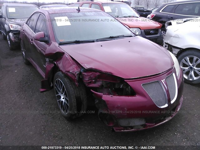 1G2ZM577984135871 - 2008 PONTIAC G6 GXP MAROON photo 1