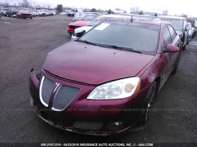 1G2ZM577984135871 - 2008 PONTIAC G6 GXP MAROON photo 2