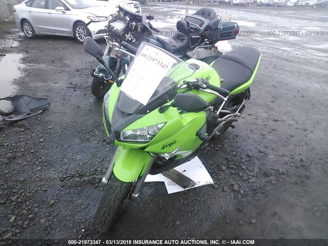 JKAEXEC109DA37054 - 2009 KAWASAKI EX650 C 绿色 照片 2