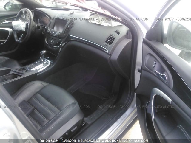 2G4GT5GX8E9231730 - 2014 BUICK REGAL GS 银色 照片 5