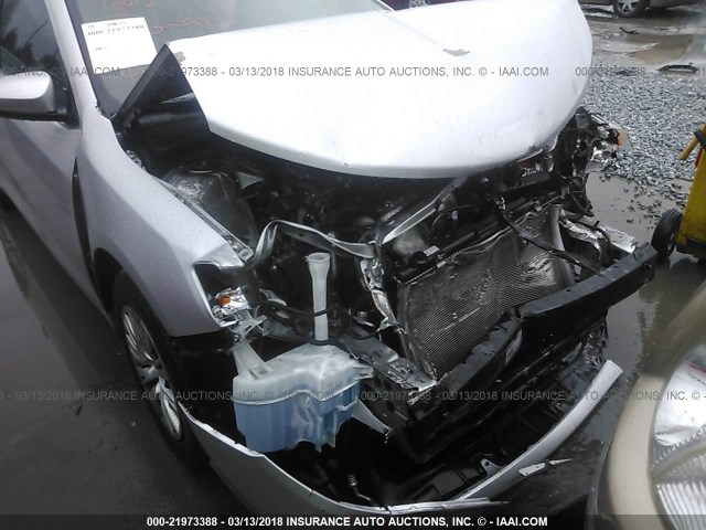 4T4BF1FK4CR170379 - 2012 TOYOTA CAMRY SE/LE/XLE 银色 照片 6