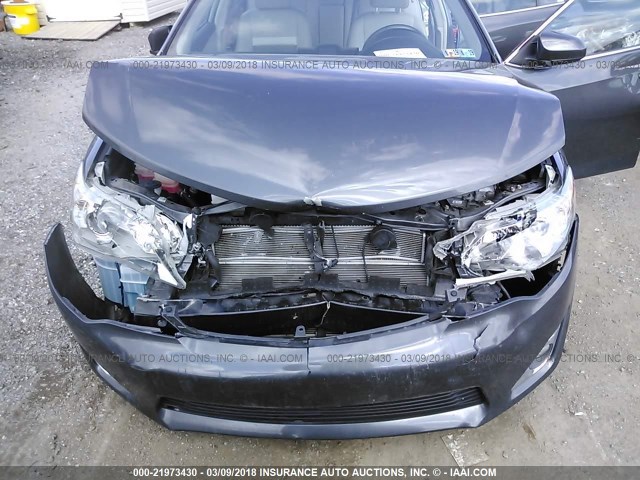 4T1BD1FK9CU006061 - 2012 TOYOTA CAMRY HYBRID/LE/XLE 灰色 照片 6