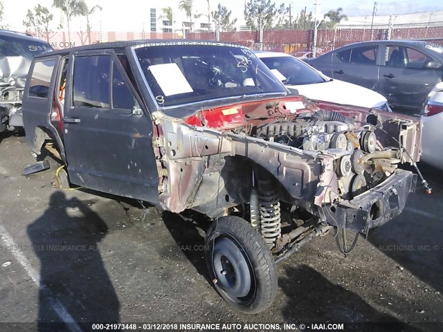 1J4FJ38L1LL205864 - 1990 JEEP CHEROKEE PIONEER BLACK photo 1