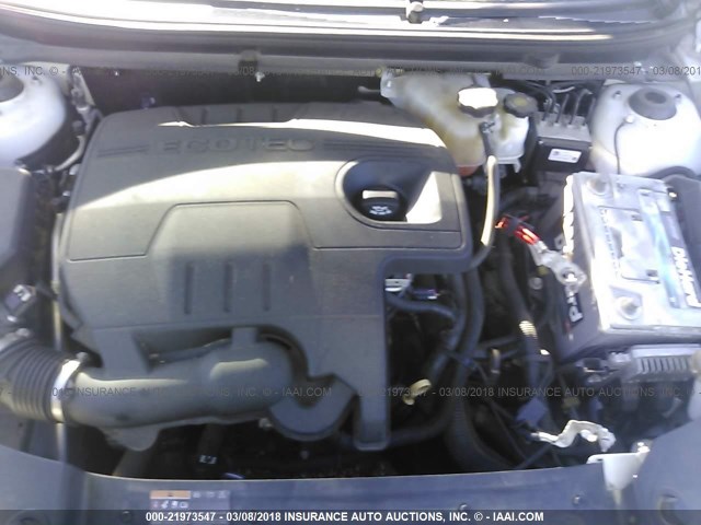 1G1ZC5EU3BF301331 - 2011 CHEVROLET MALIBU 1LT 白色 照片 10