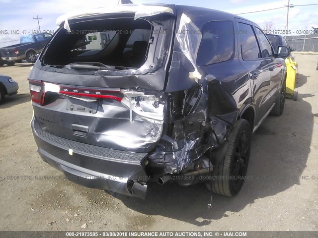 1C4RDJAG5GC398344 - 2016 DODGE DURANGO SXT GRAY photo 4