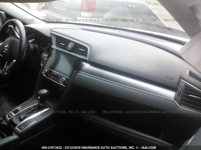 19XFC1F74GE011127 - 2016 HONDA CIVIC EXL SILVER photo 5