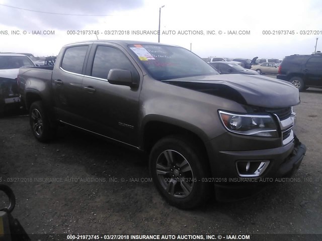 1GCGSCEA7G1214497 - 2016 CHEVROLET COLORADO LT BROWN photo 1