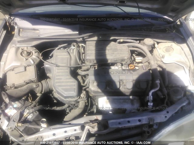 1HGES16305L016388 - 2005 HONDA CIVIC DX VP 灰色 照片 10
