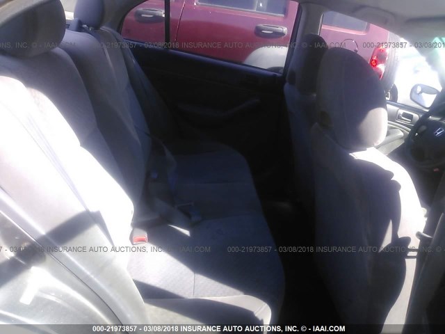 1HGES16305L016388 - 2005 HONDA CIVIC DX VP 灰色 照片 8